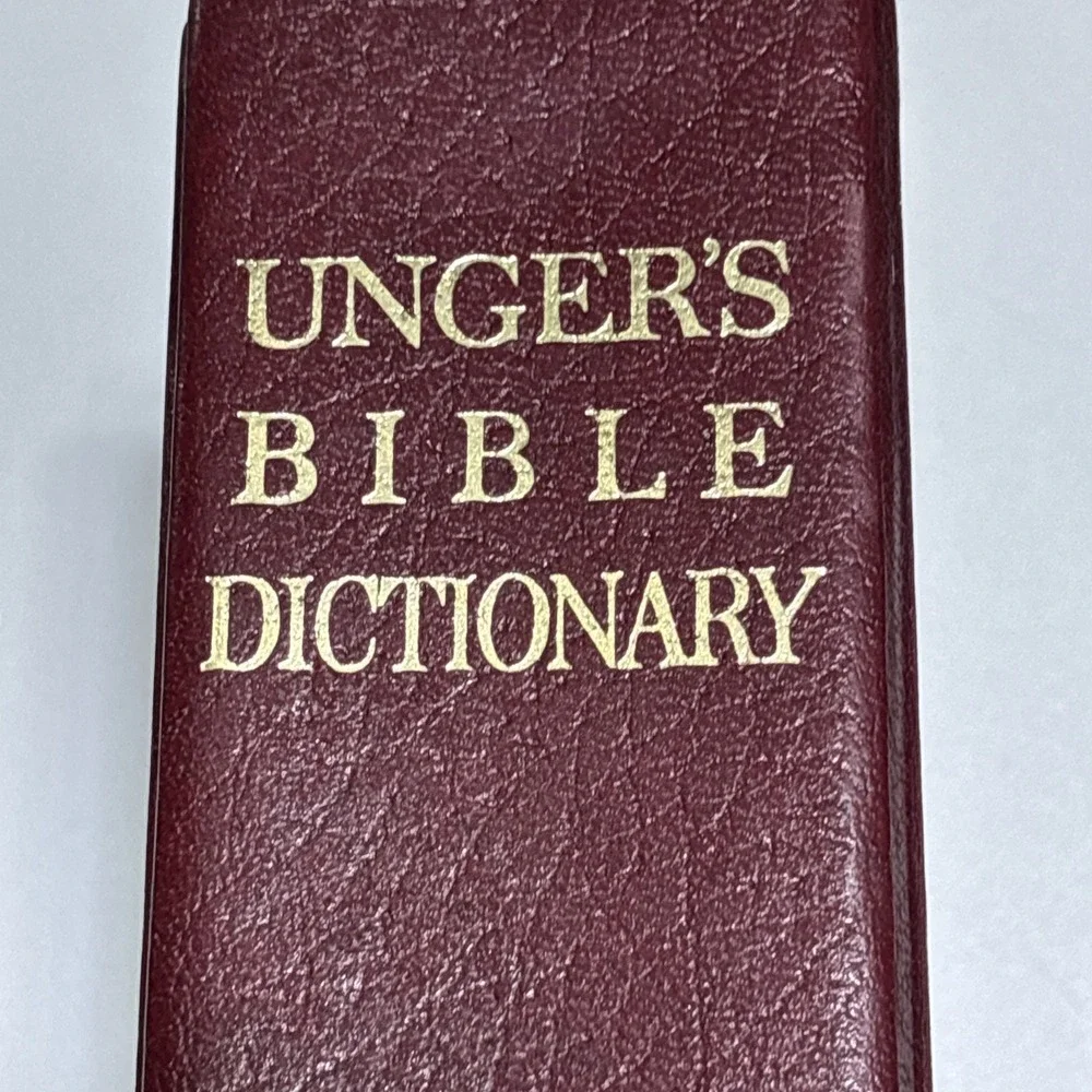 Unger's Bible Dictionary by Merrill F. Unger Hardcover 1966 Vintage